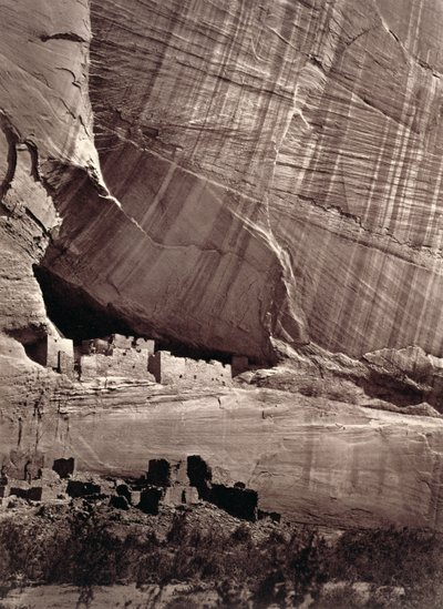 Die alten Ruinen des Canyon de Chelle, 1873 von Timothy O